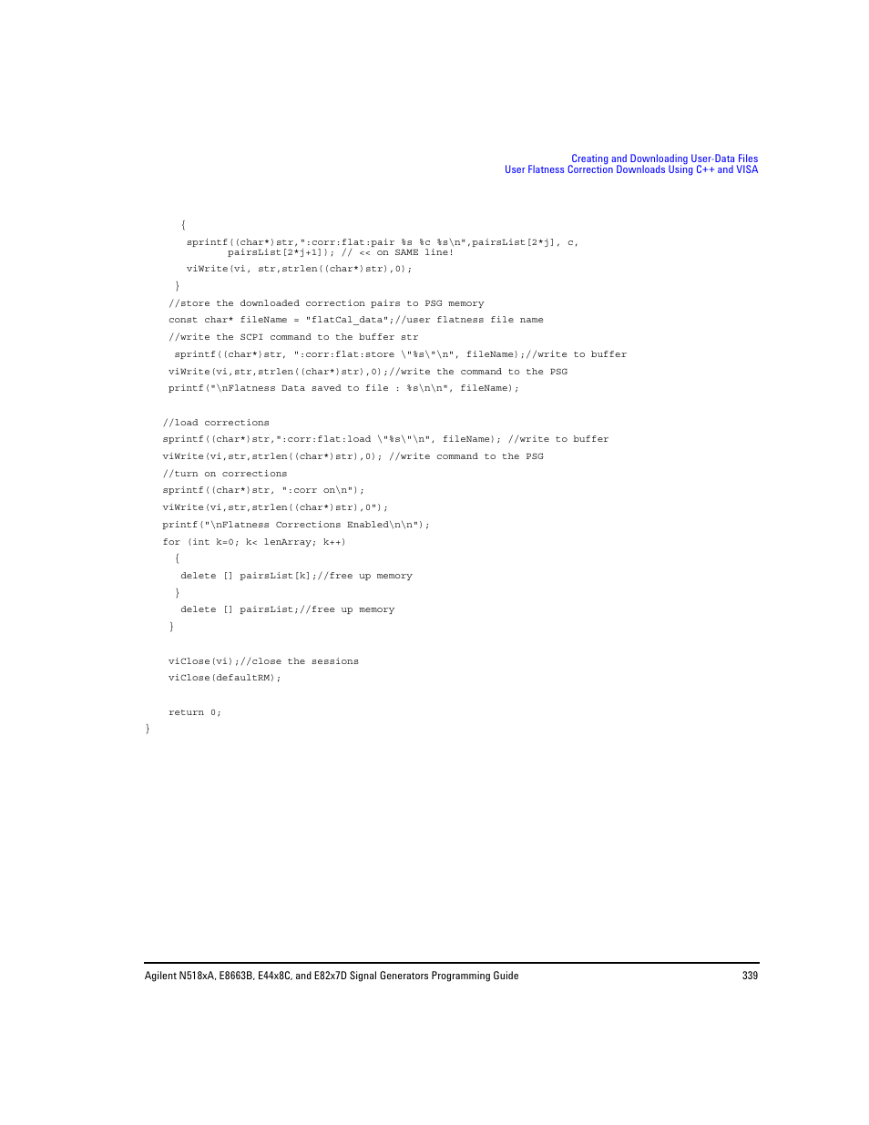 Agilent Technologies N5183A MXG User Manual | Page 349 / 366