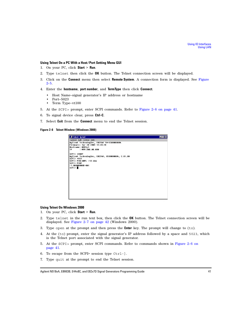 Agilent Technologies N5183A MXG User Manual | Page 51 / 366