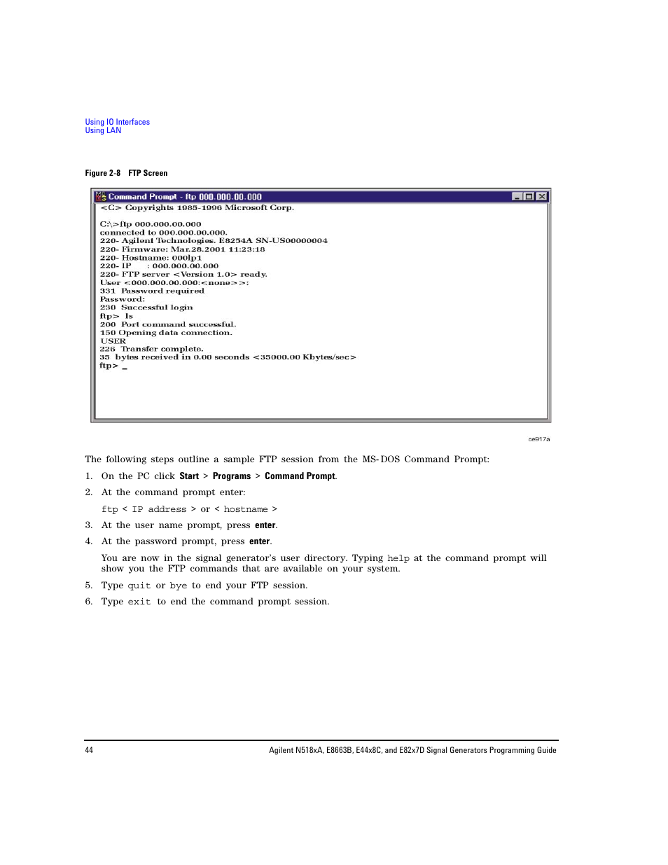 Agilent Technologies N5183A MXG User Manual | Page 54 / 366