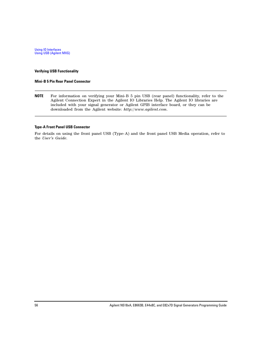 Agilent Technologies N5183A MXG User Manual | Page 66 / 366