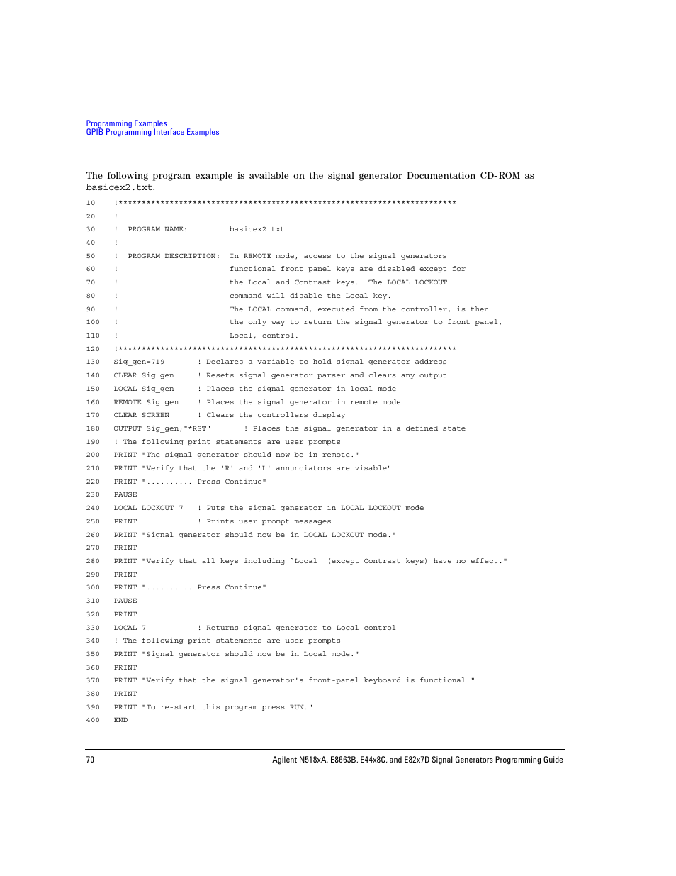 Agilent Technologies N5183A MXG User Manual | Page 80 / 366