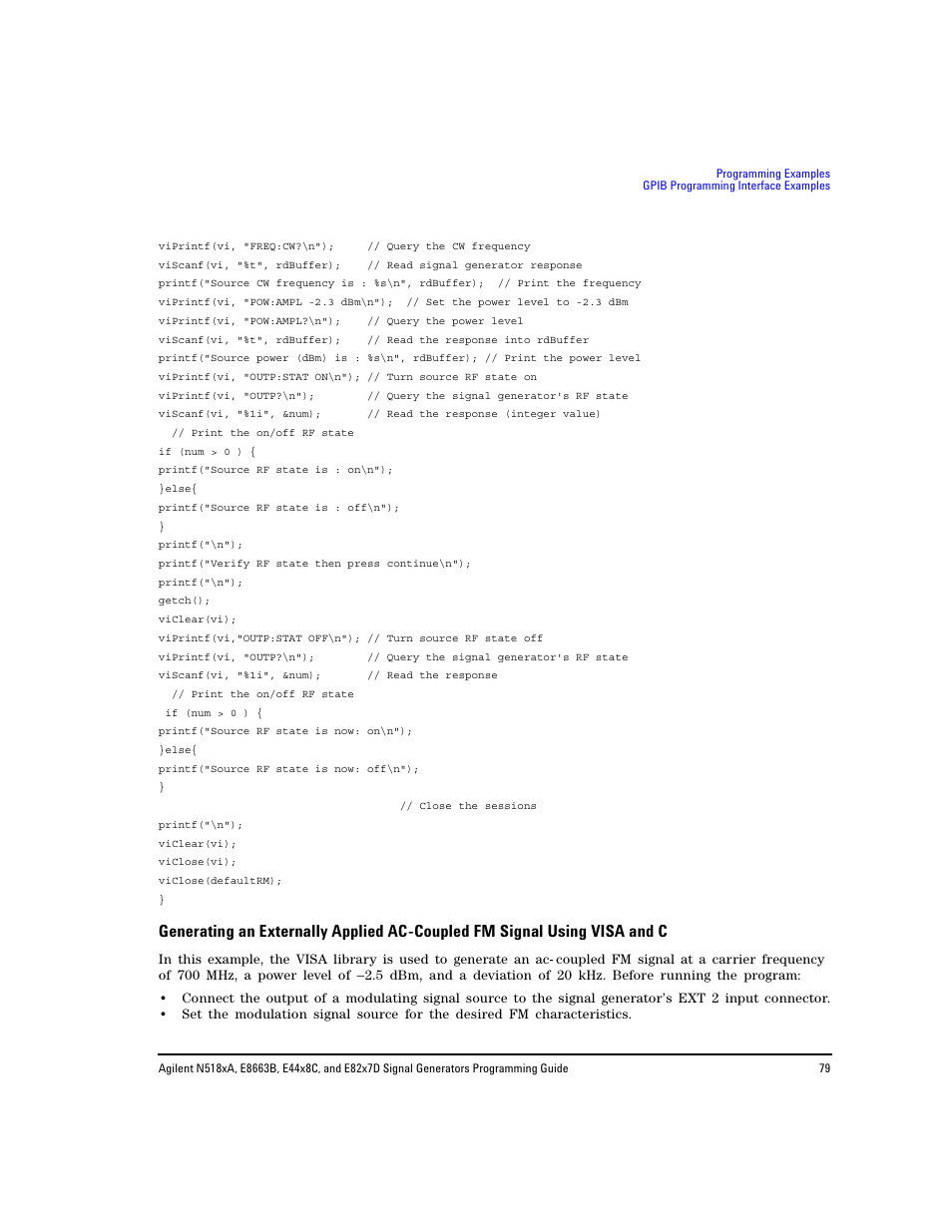 Agilent Technologies N5183A MXG User Manual | Page 89 / 366