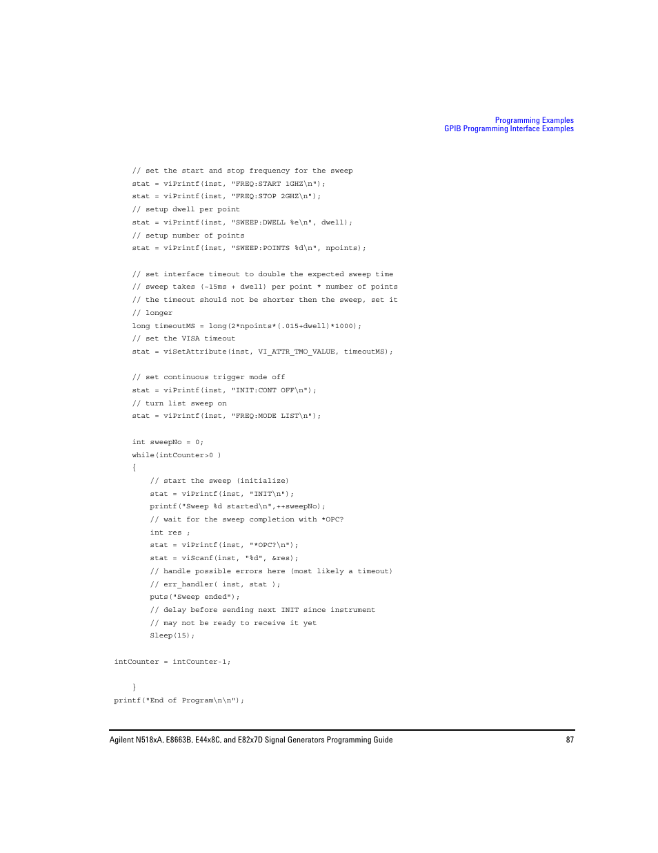 Agilent Technologies N5183A MXG User Manual | Page 97 / 366