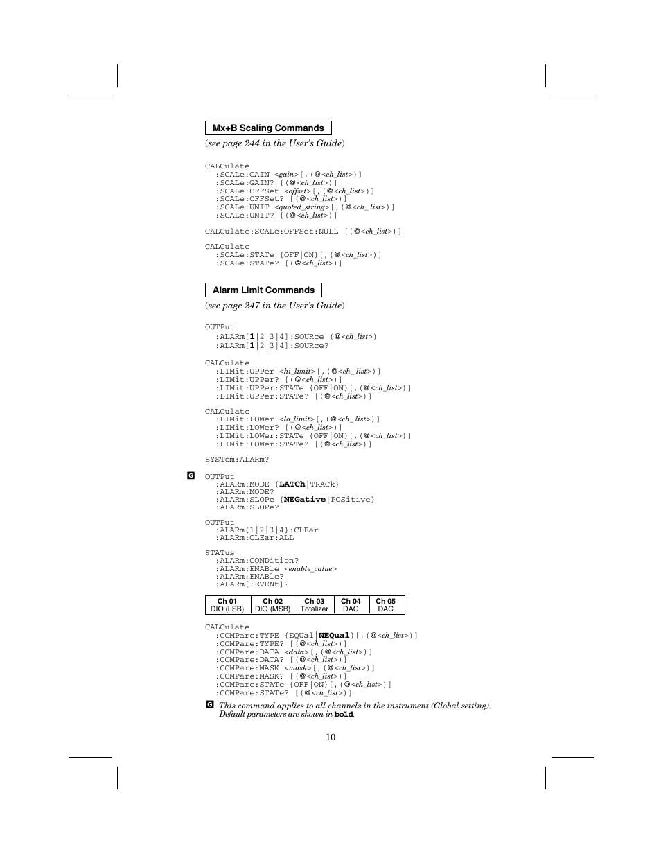 Agilent Technologies 34970A User Manual | Page 10 / 20