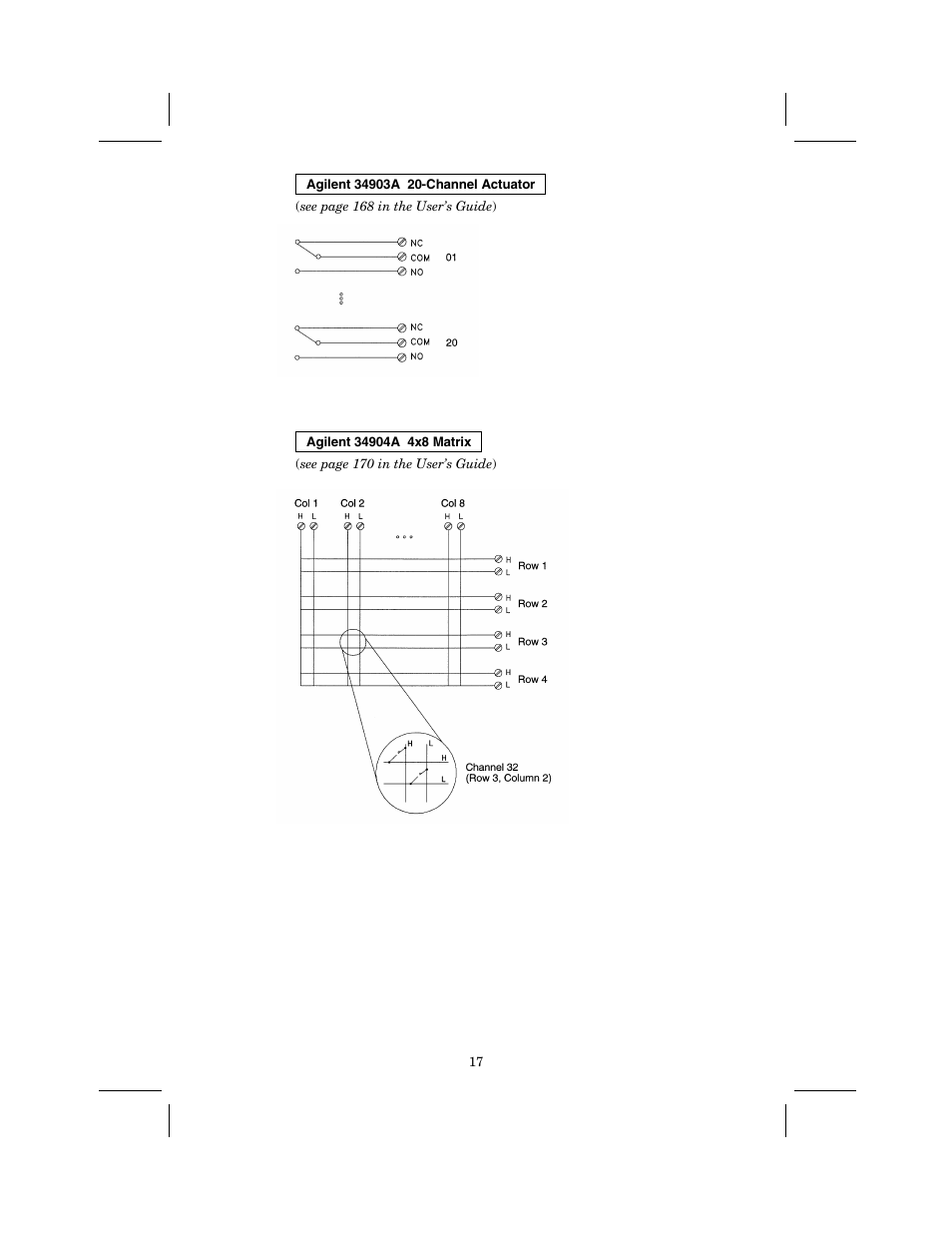 Agilent Technologies 34970A User Manual | Page 17 / 20