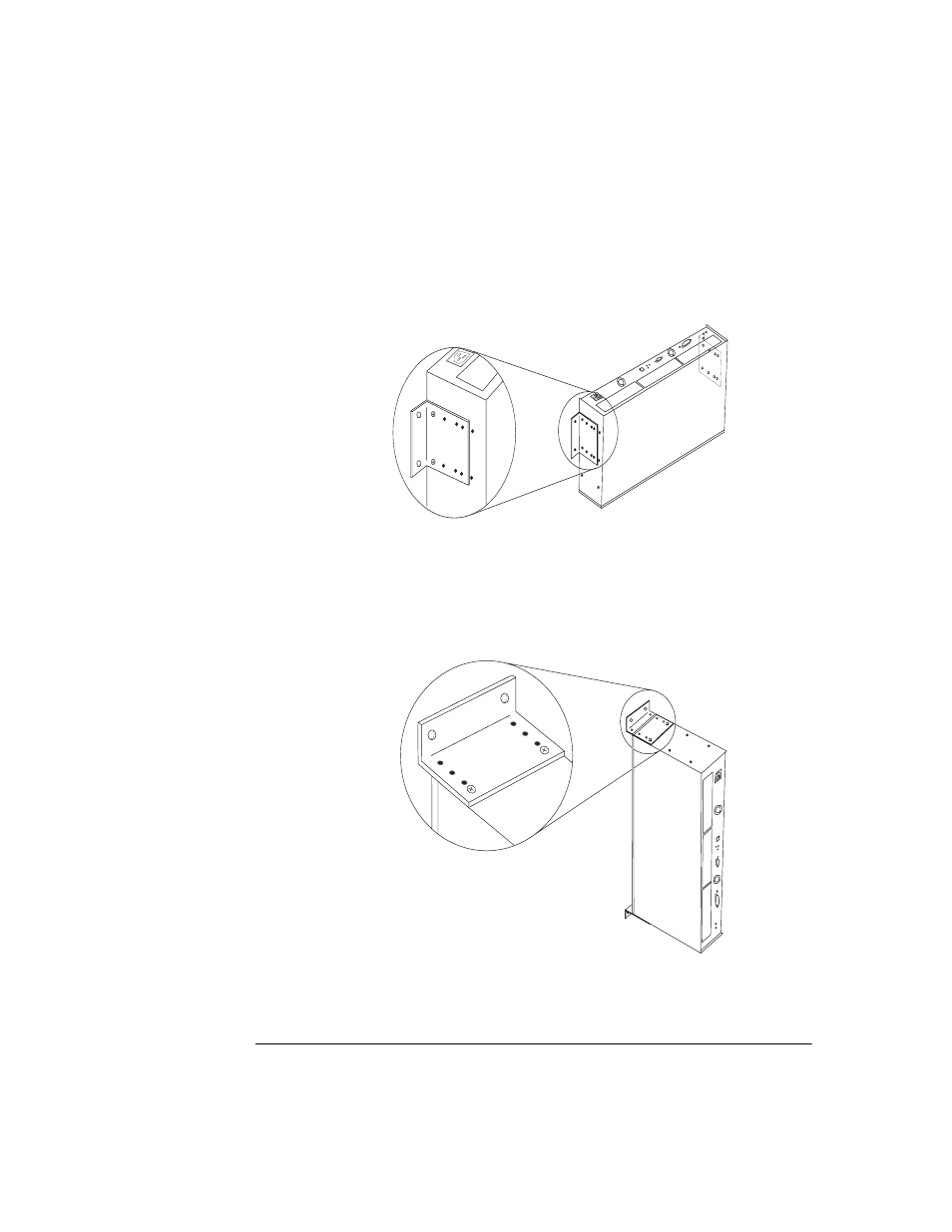 Figure 3-2: install the probe on a wall | Agilent Technologies HSSI WanProbe J3916A User Manual | Page 68 / 179