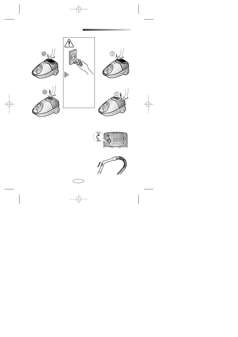 Operating your cleaner | Samsung SC4047 User Manual | Page 12 / 40