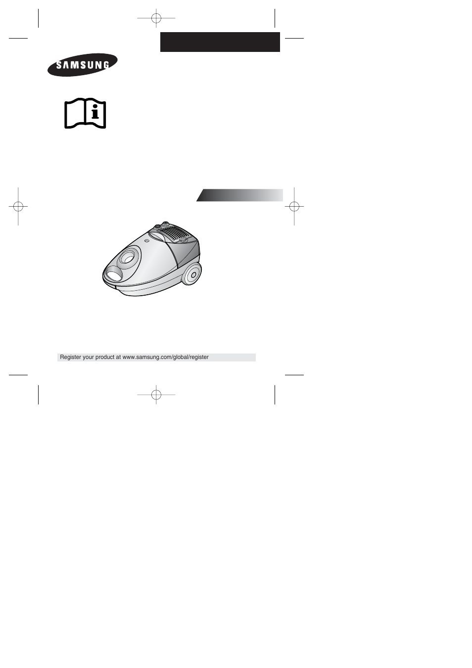 Cover, Vacuum cleaner | Samsung SC4047 User Manual | Page 9 / 40