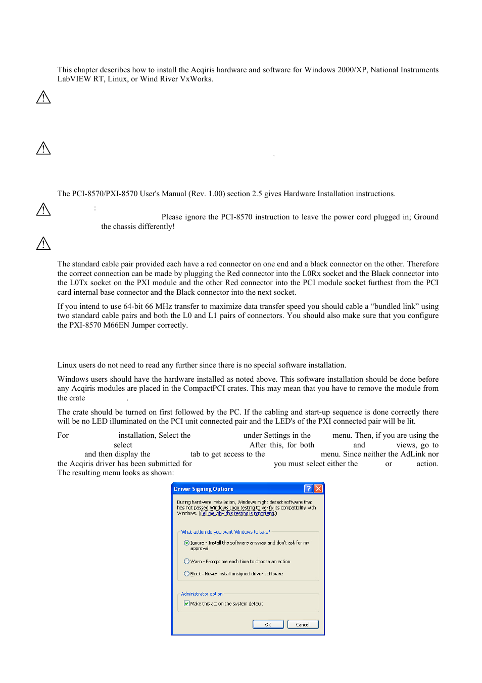 Installation, U1091ak02 ic414 installation, Ic414 hardware installation hints | Ic414 windows software installation, Ter 2, Installation , co | Agilent Technologies DP111 User Manual | Page 11 / 59