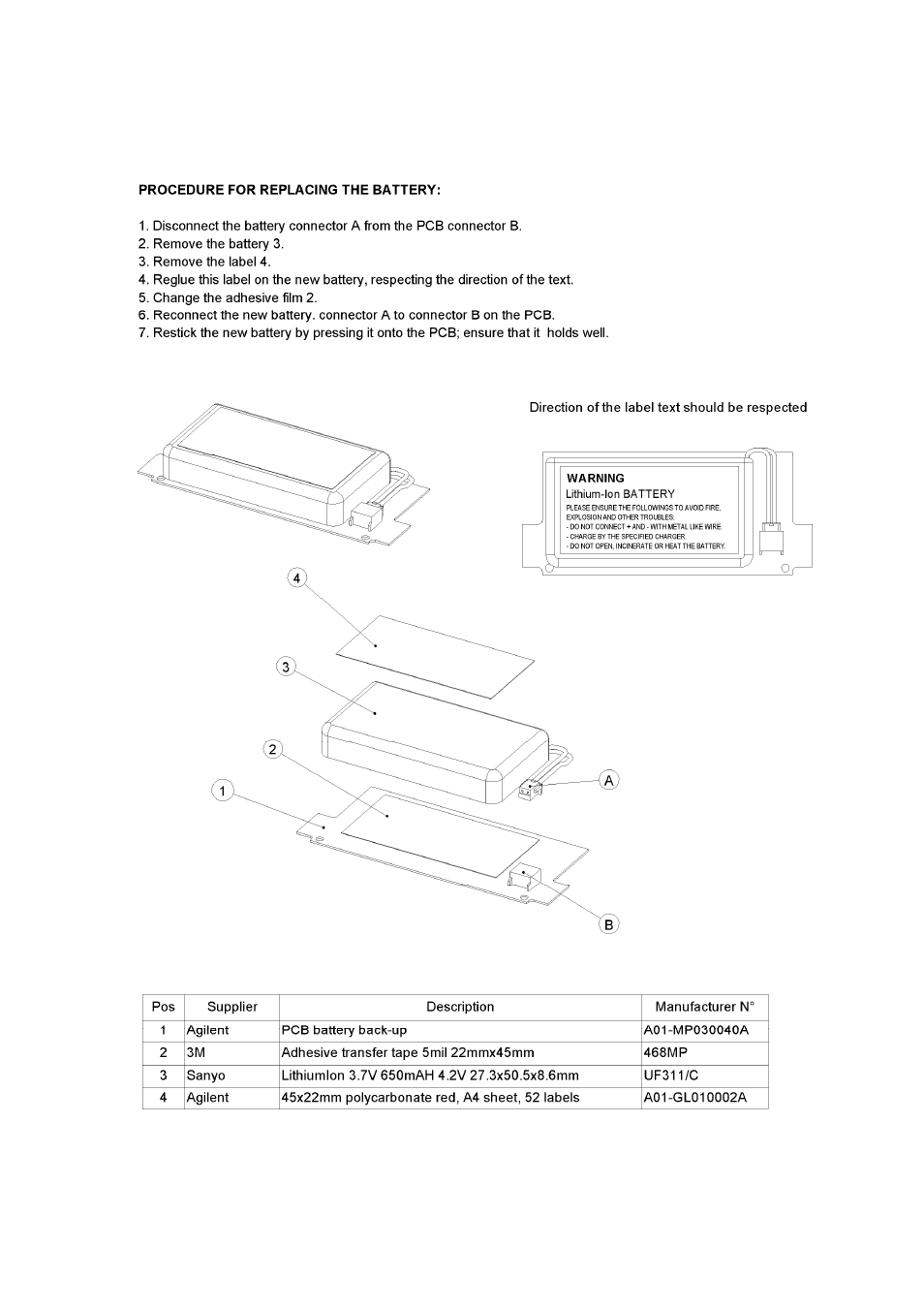 Agilent Technologies DP111 User Manual | Page 52 / 59