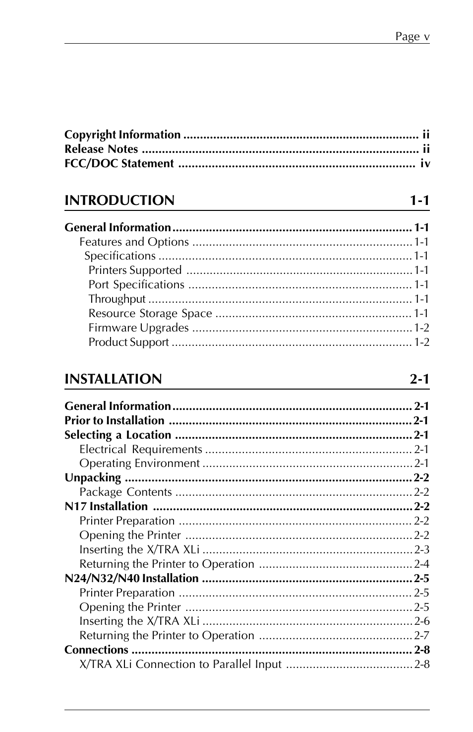 Agilent Technologies N-Series User Manual | Page 5 / 90