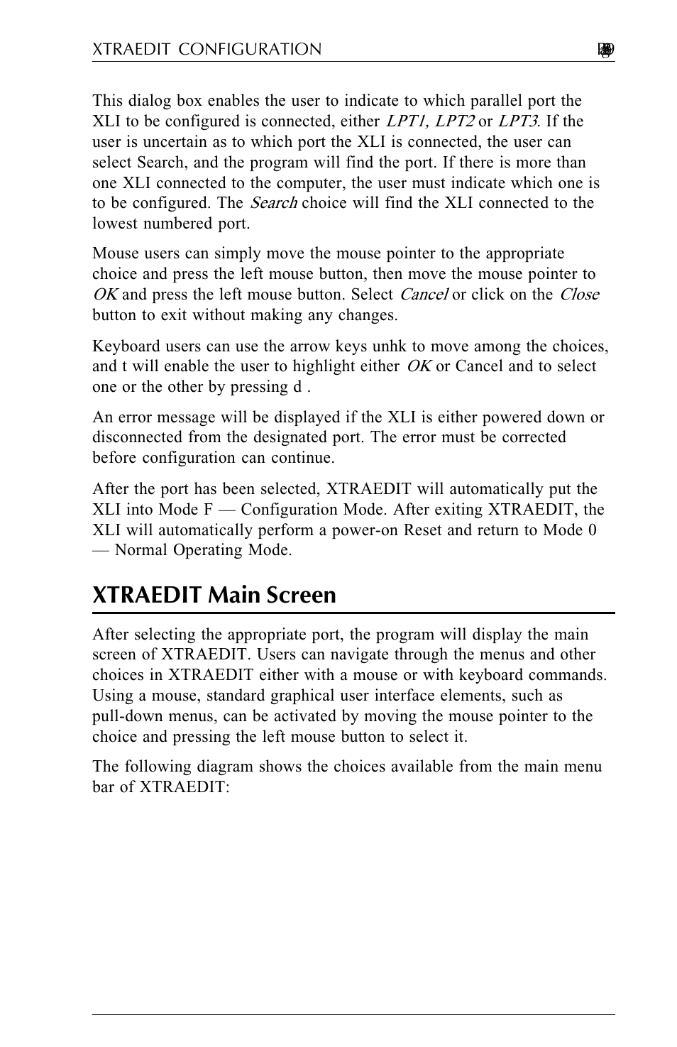 Xtraedit main screen, Xtraedit main screen -3 | Agilent Technologies N-Series User Manual | Page 60 / 90