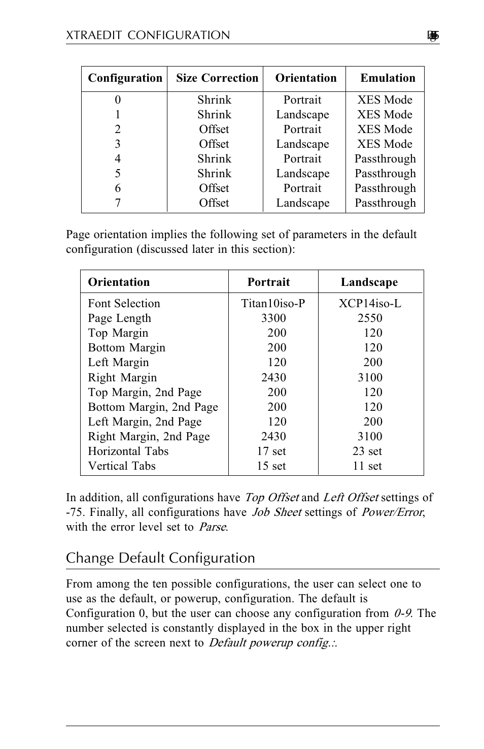 Change default configuration, Change default configuration -9 | Agilent Technologies N-Series User Manual | Page 66 / 90