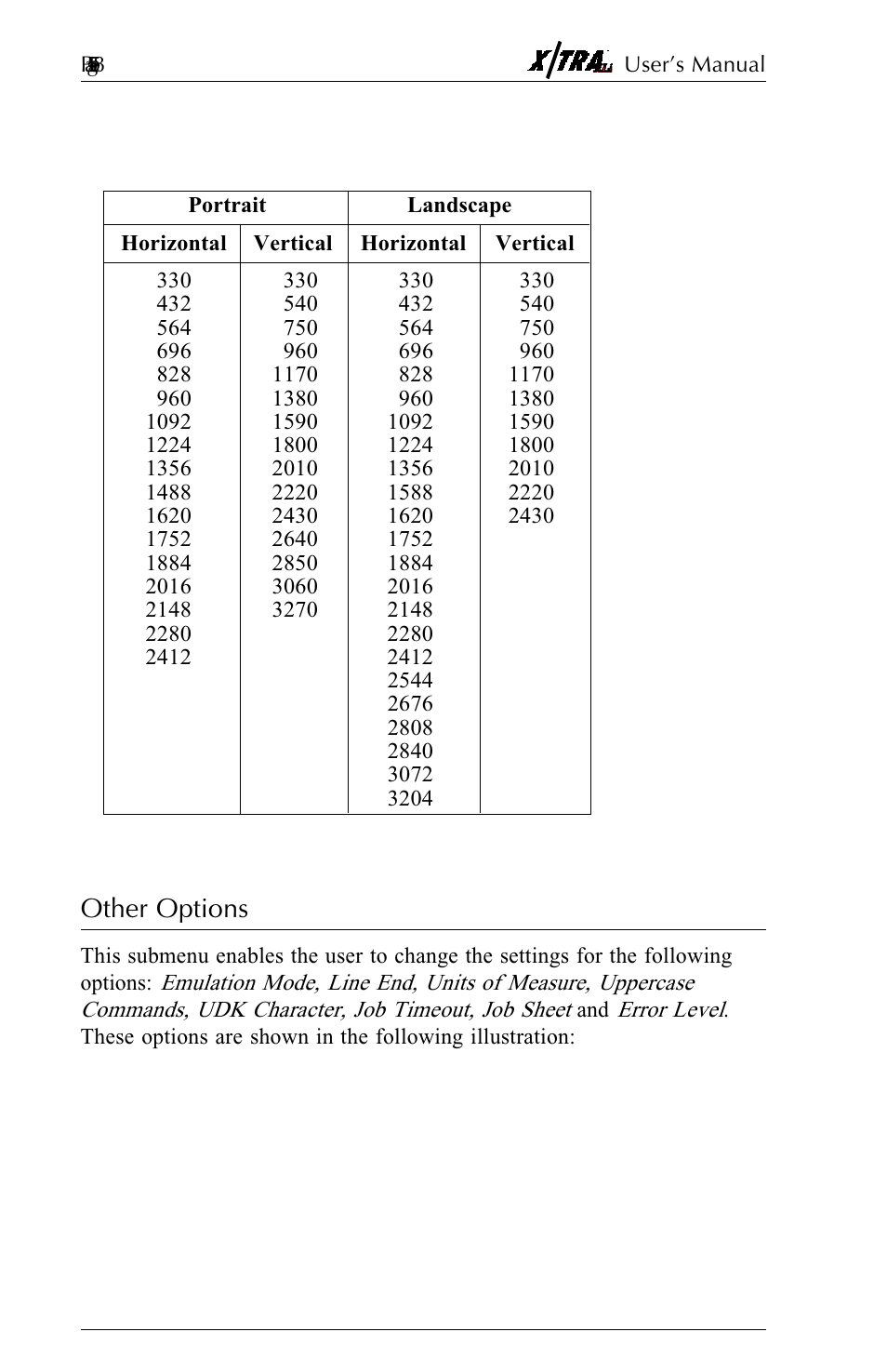 Other options, Other options -22 | Agilent Technologies N-Series User Manual | Page 79 / 90