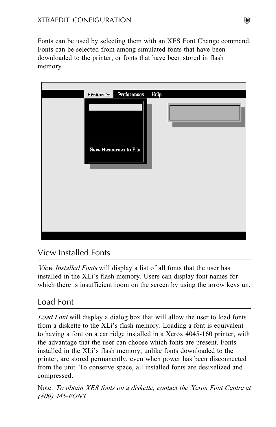 View installed fonts, Load font, View installed fonts -27 load font -27 | Agilent Technologies N-Series User Manual | Page 84 / 90