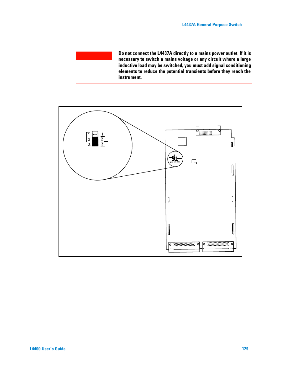 Agilent Technologies L4400 User Manual | Page 141 / 281