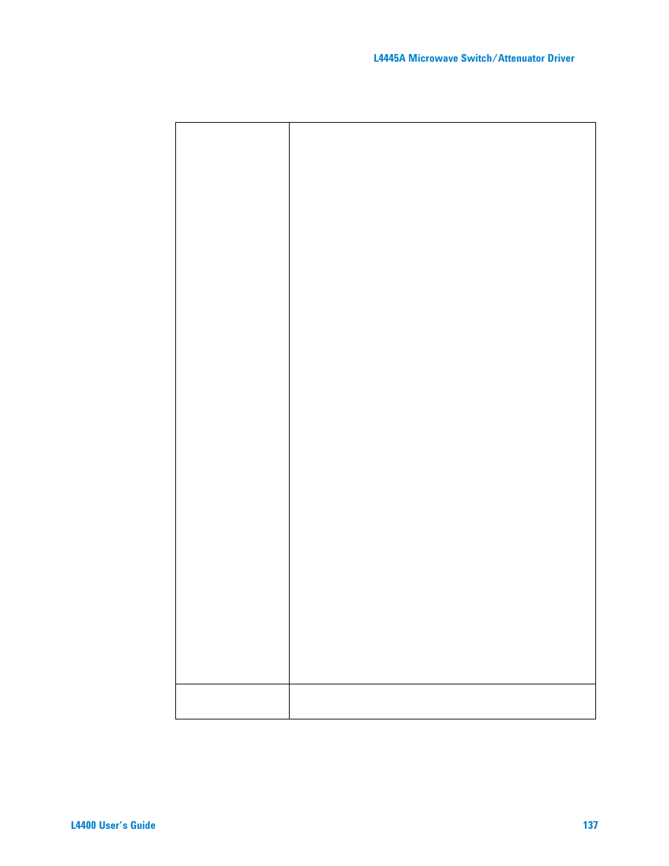 Agilent Technologies L4400 User Manual | Page 149 / 281