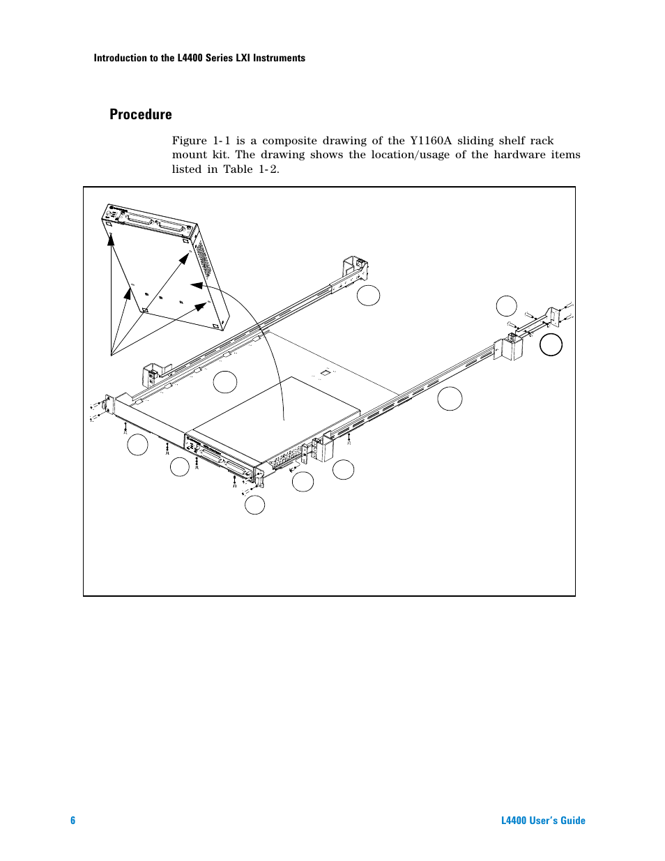 Procedure | Agilent Technologies L4400 User Manual | Page 18 / 281