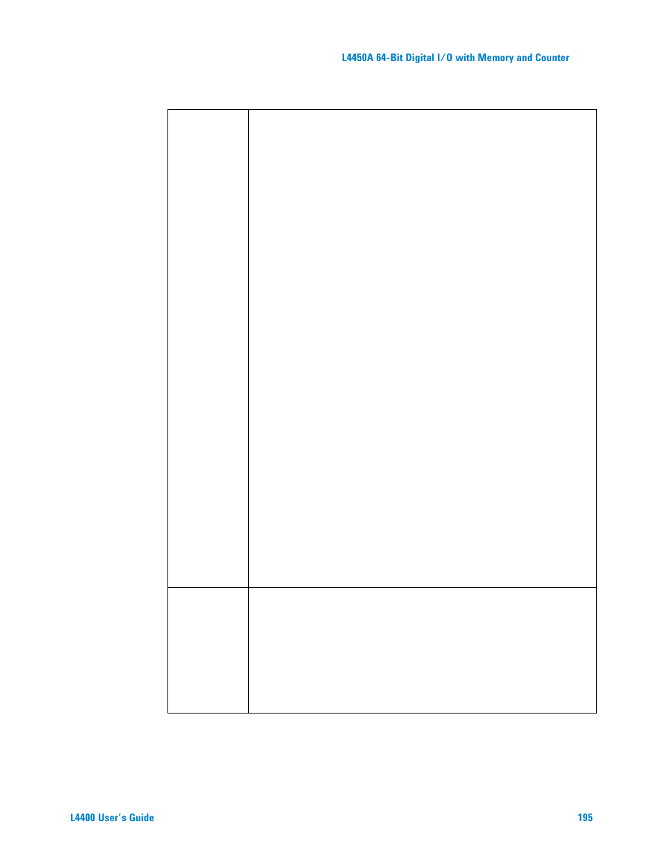 Agilent Technologies L4400 User Manual | Page 207 / 281