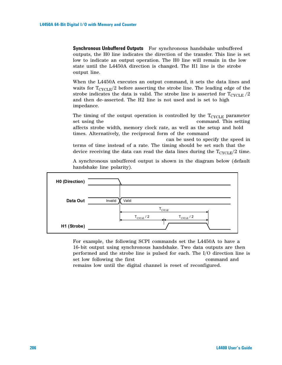 Agilent Technologies L4400 User Manual | Page 218 / 281