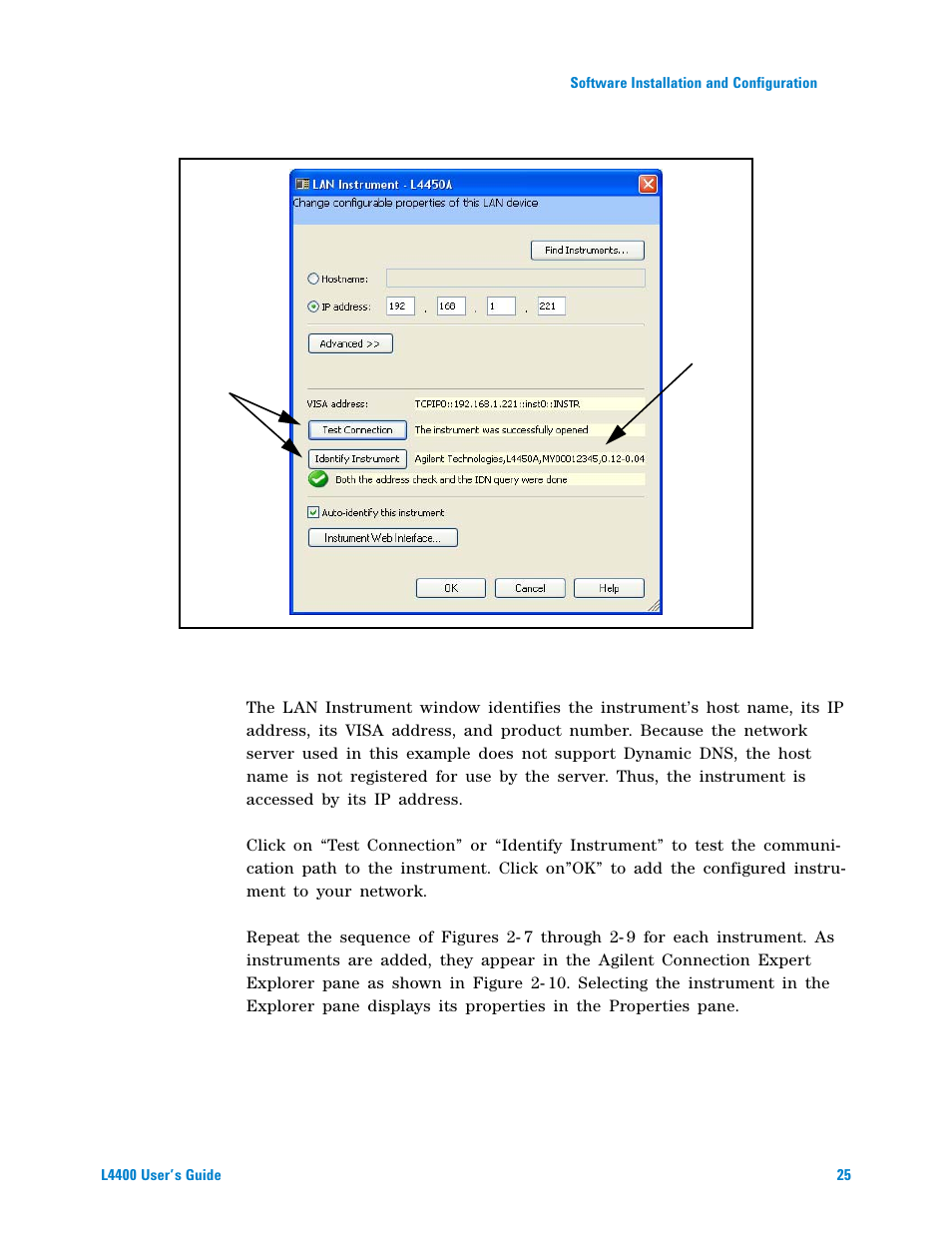 Agilent Technologies L4400 User Manual | Page 37 / 281