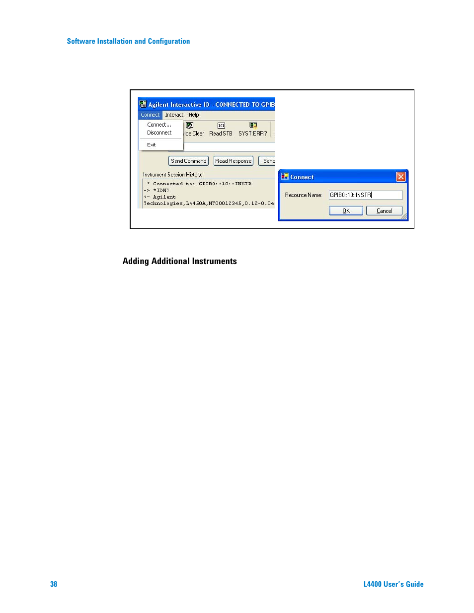 Adding additional instruments | Agilent Technologies L4400 User Manual | Page 50 / 281