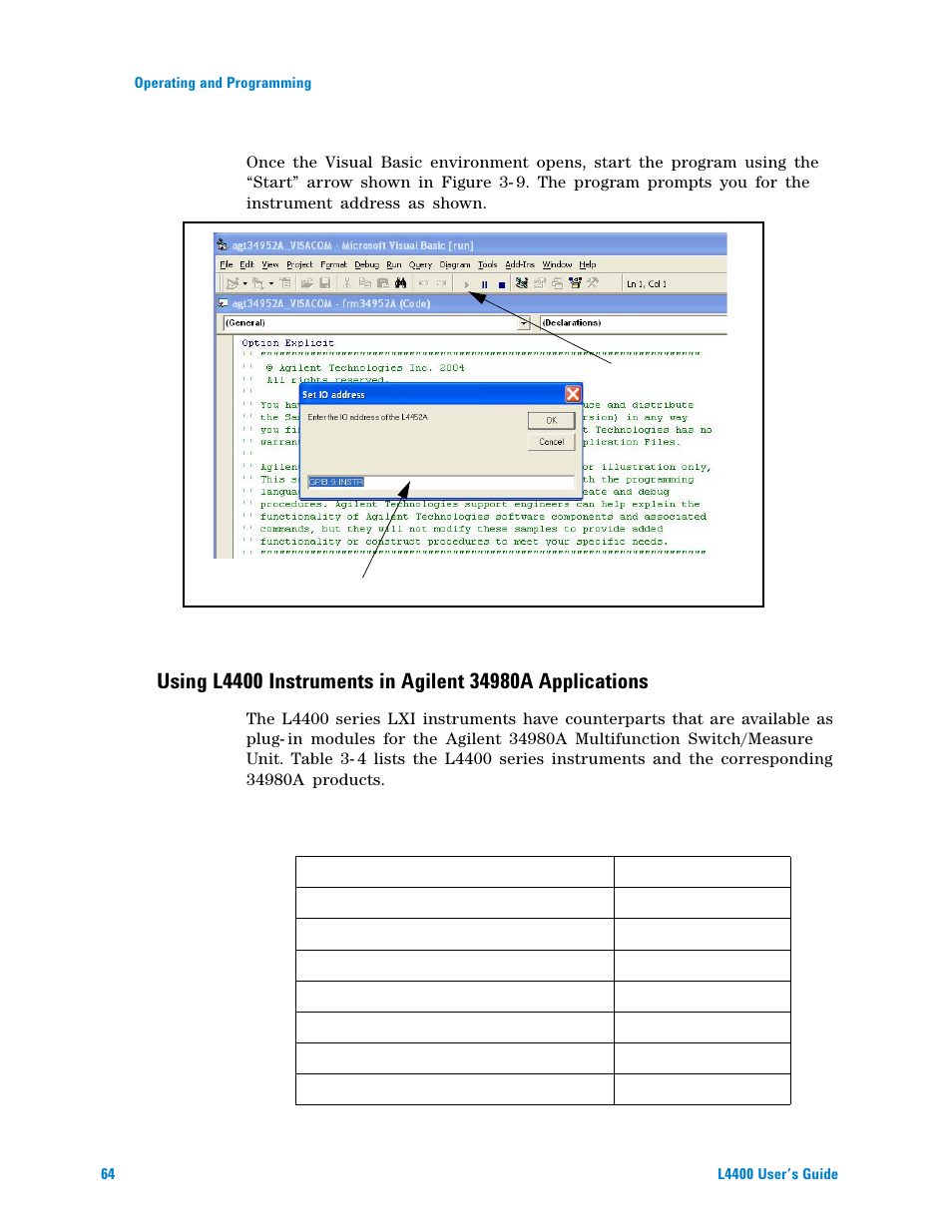 Agilent Technologies L4400 User Manual | Page 76 / 281