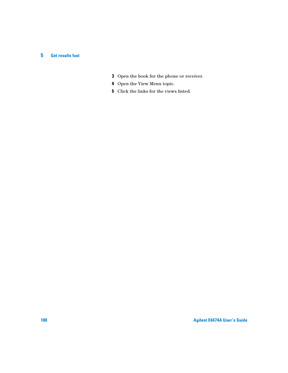 Agilent Technologies Agilent E6474A User Manual | Page 100 / 184
