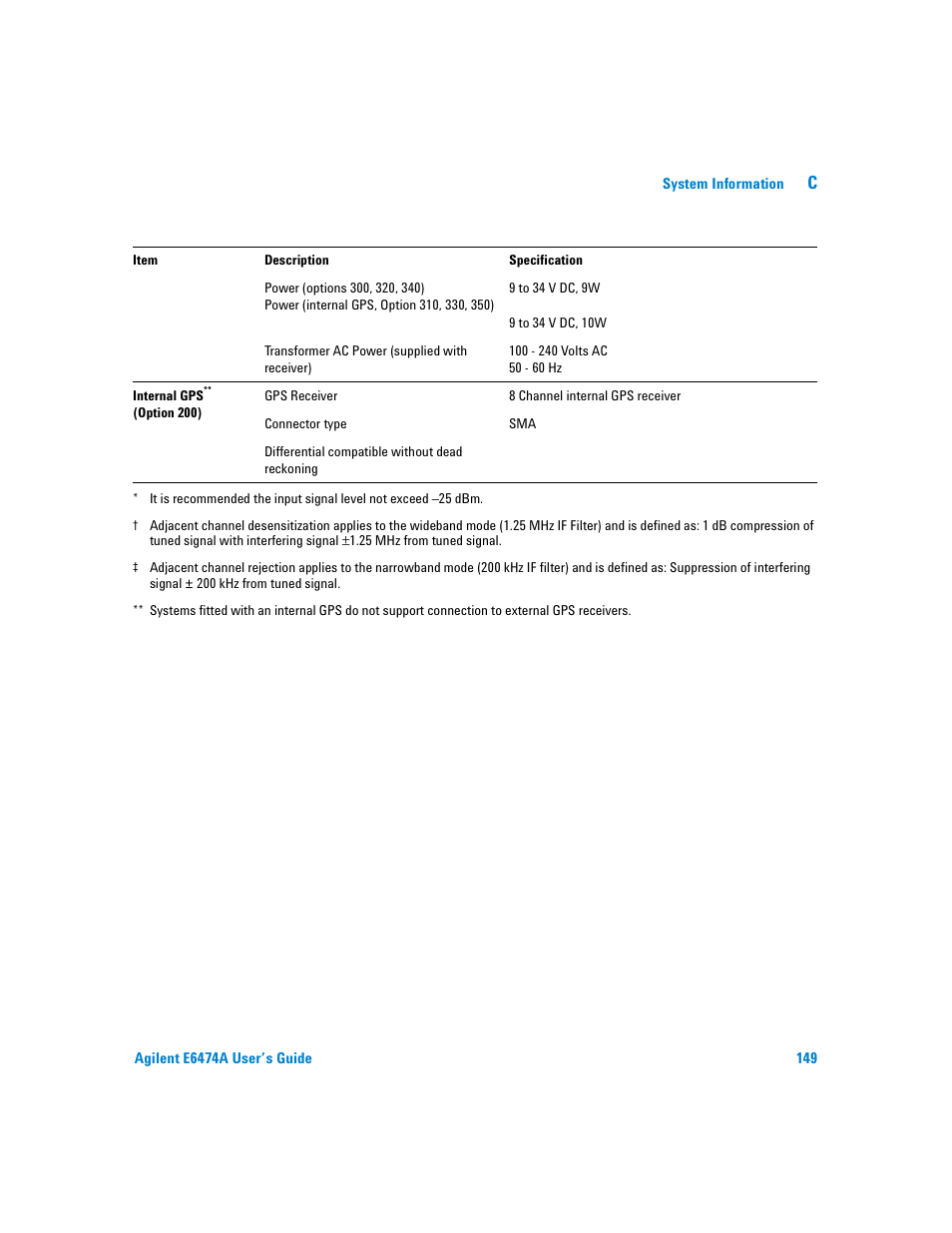 Agilent Technologies Agilent E6474A User Manual | Page 149 / 184