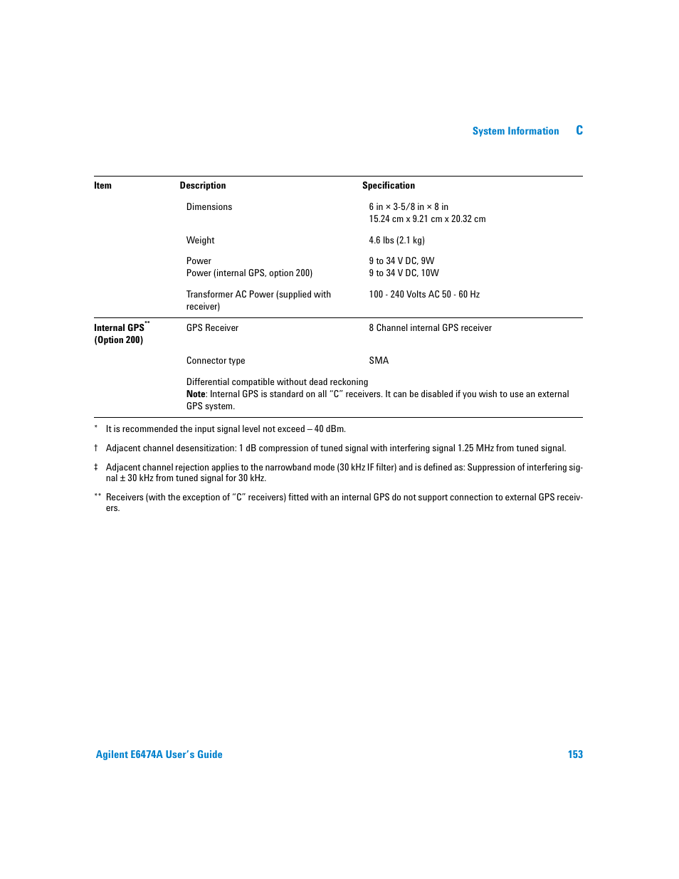 Agilent Technologies Agilent E6474A User Manual | Page 153 / 184