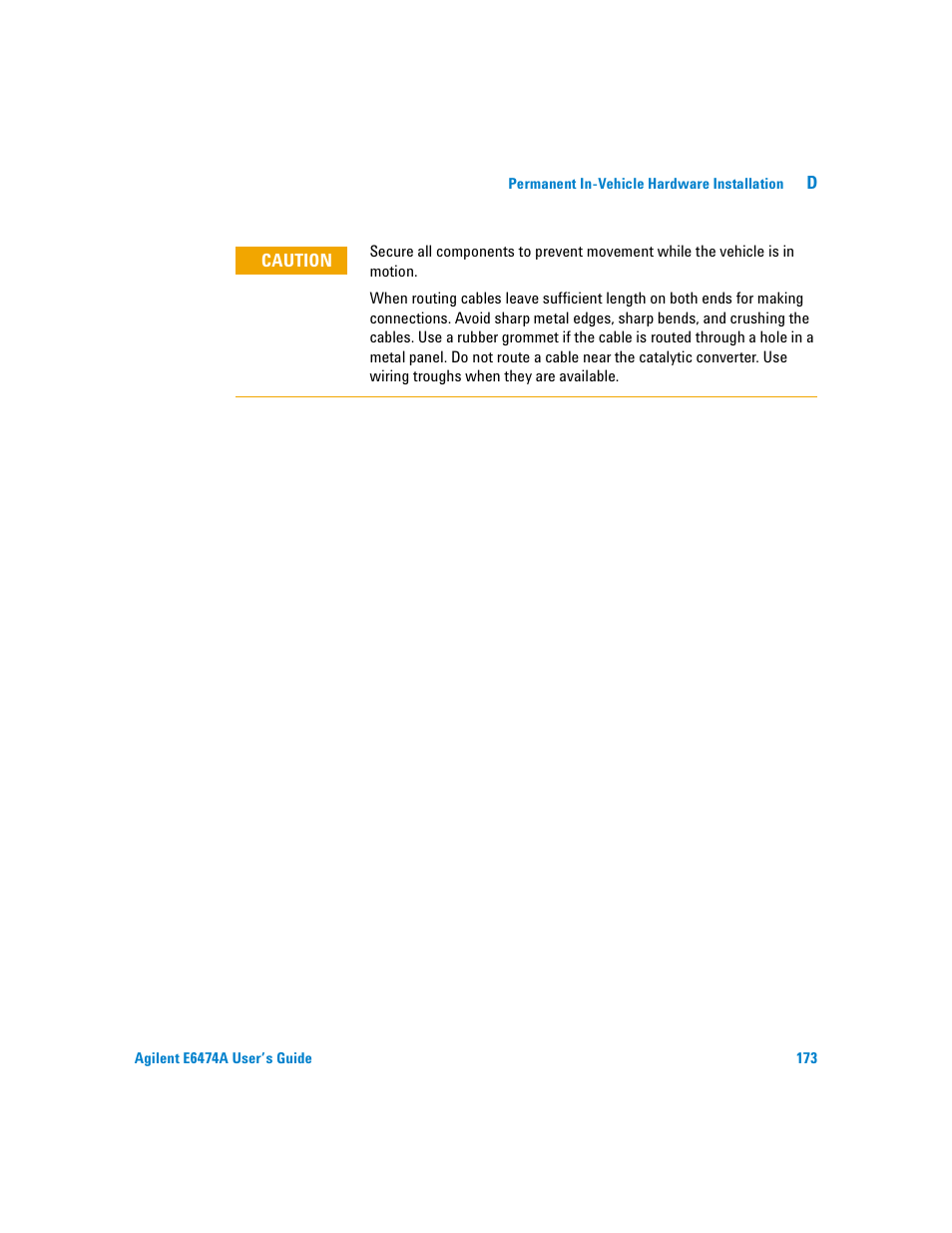 Agilent Technologies Agilent E6474A User Manual | Page 173 / 184