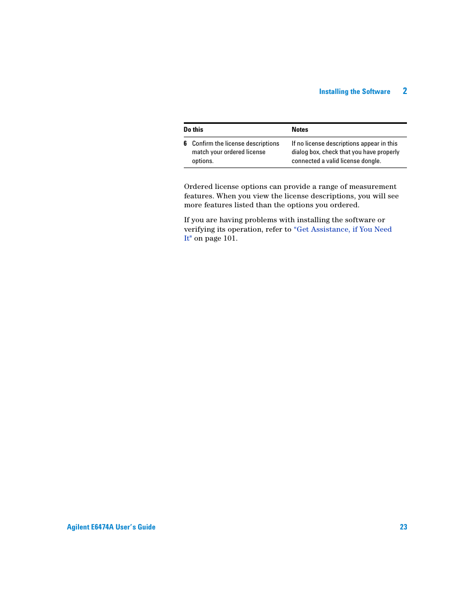 Agilent Technologies Agilent E6474A User Manual | Page 23 / 184