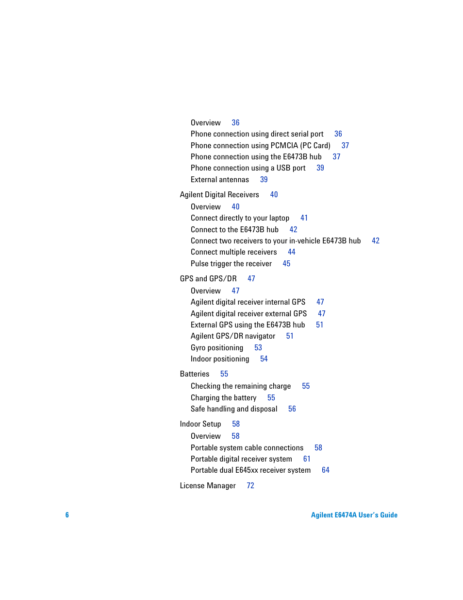 Agilent Technologies Agilent E6474A User Manual | Page 6 / 184