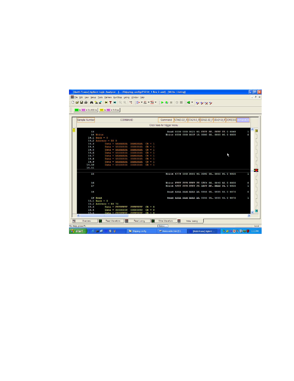 Agilent Technologies Logic DDR2 Dimm High Speed Pro FS2334 User Manual | Page 26 / 59