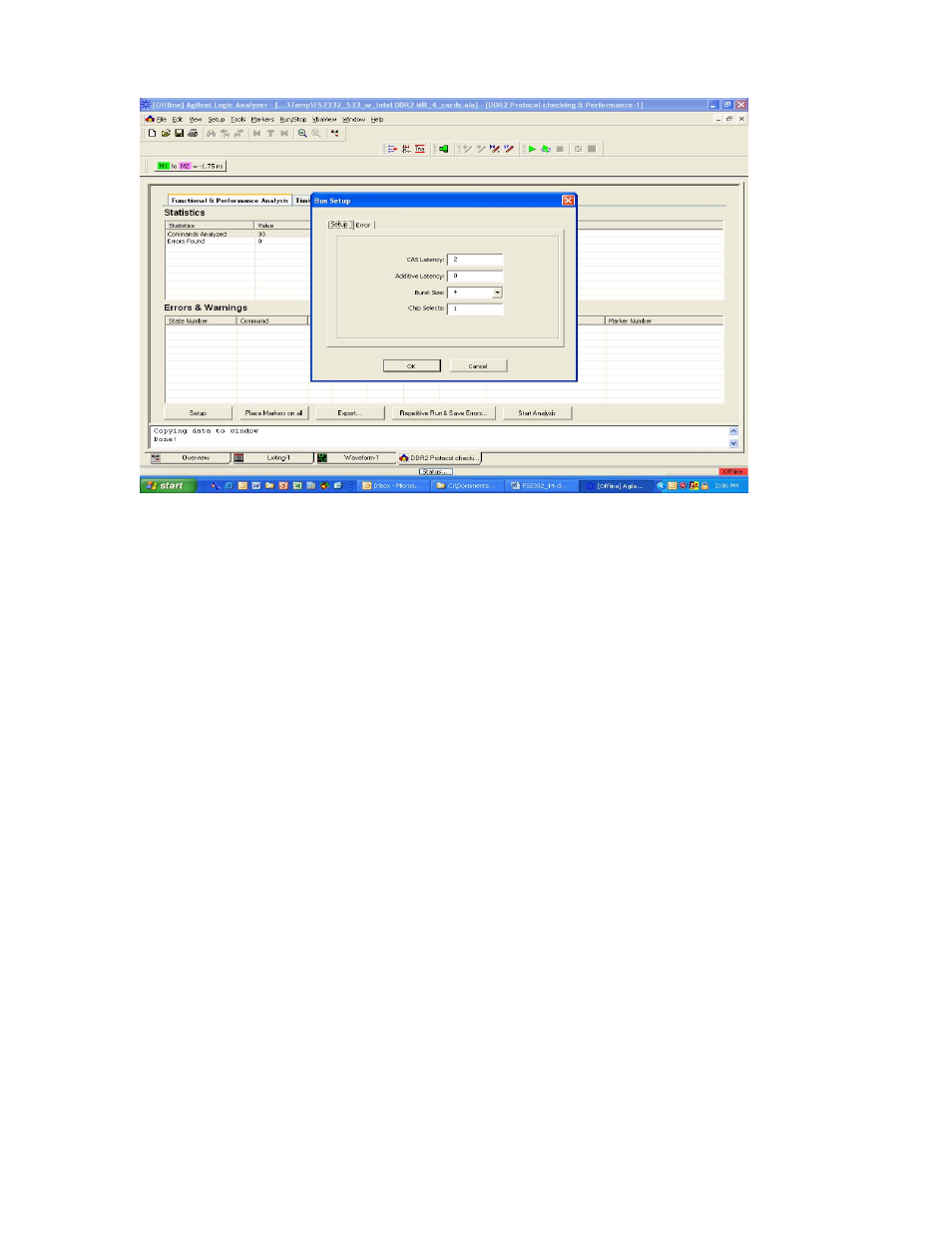 Agilent Technologies Logic DDR2 Dimm High Speed Pro FS2334 User Manual | Page 29 / 59