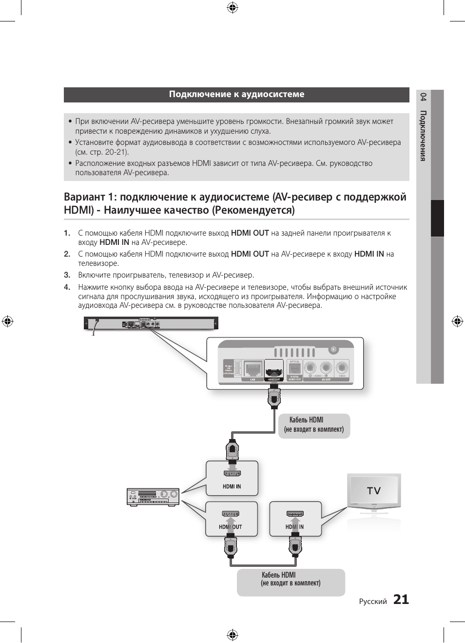 Samsung BD-D5300 User Manual | Page 21 / 211