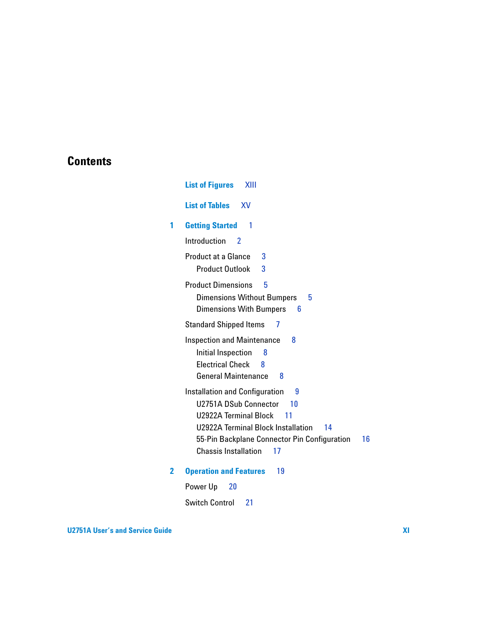 Agilent Technologies U2751A User Manual | Page 11 / 57