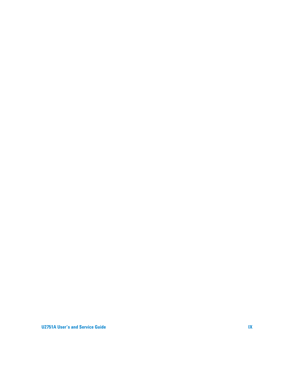 Agilent Technologies U2751A User Manual | Page 9 / 57