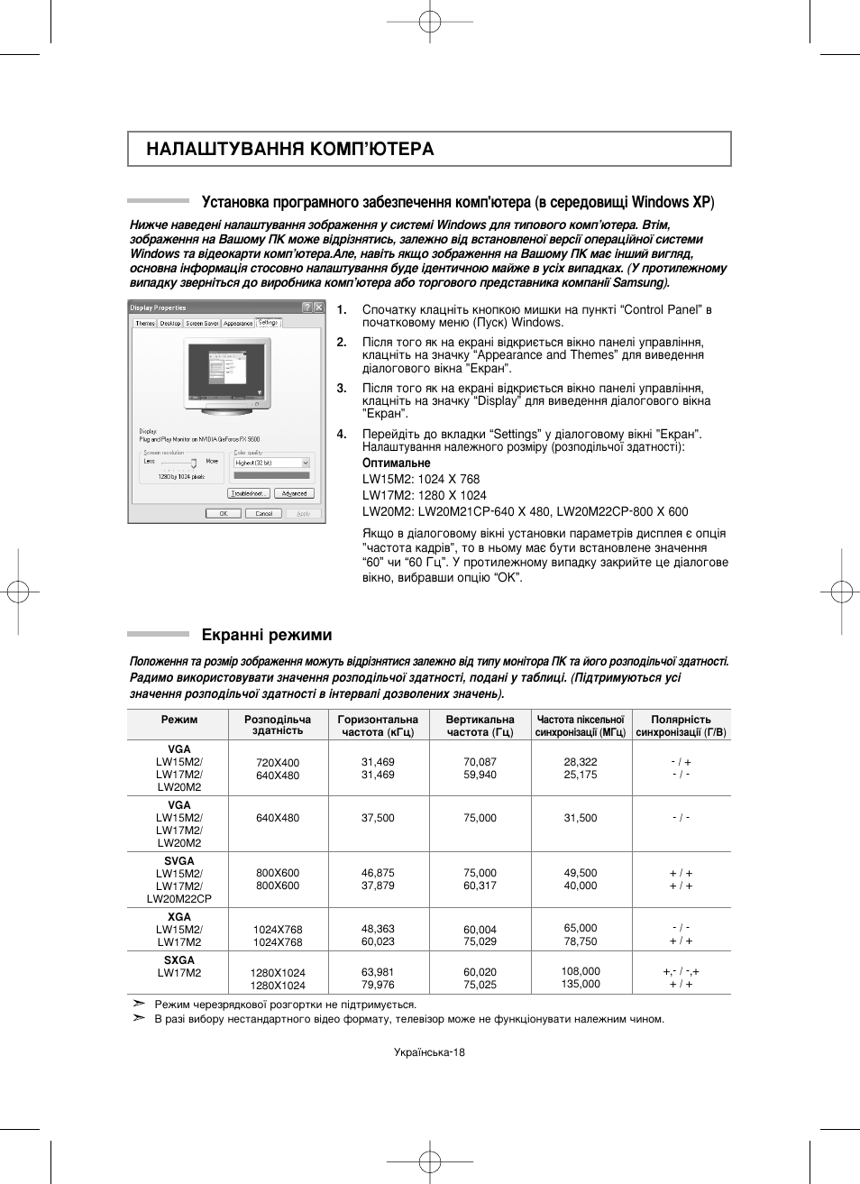 Здгдтнмздззь дйеи’ынцкд, Цн‡мм¥ вклпл | Samsung LW15M23CP User Manual | Page 62 / 66