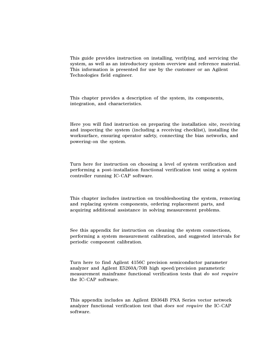 Agilent Technologies 85225F User Manual | Page 10 / 148