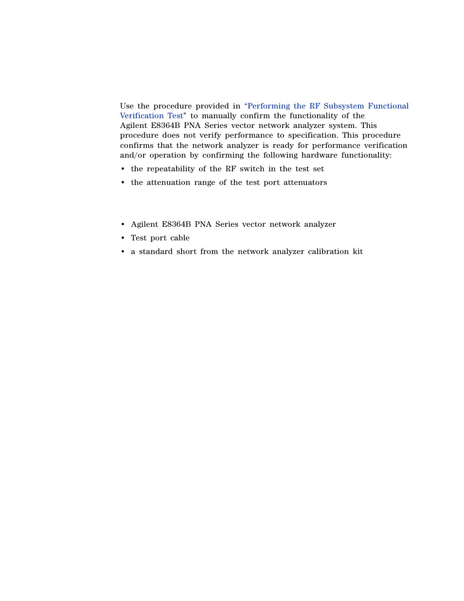Required tools | Agilent Technologies 85225F User Manual | Page 124 / 148