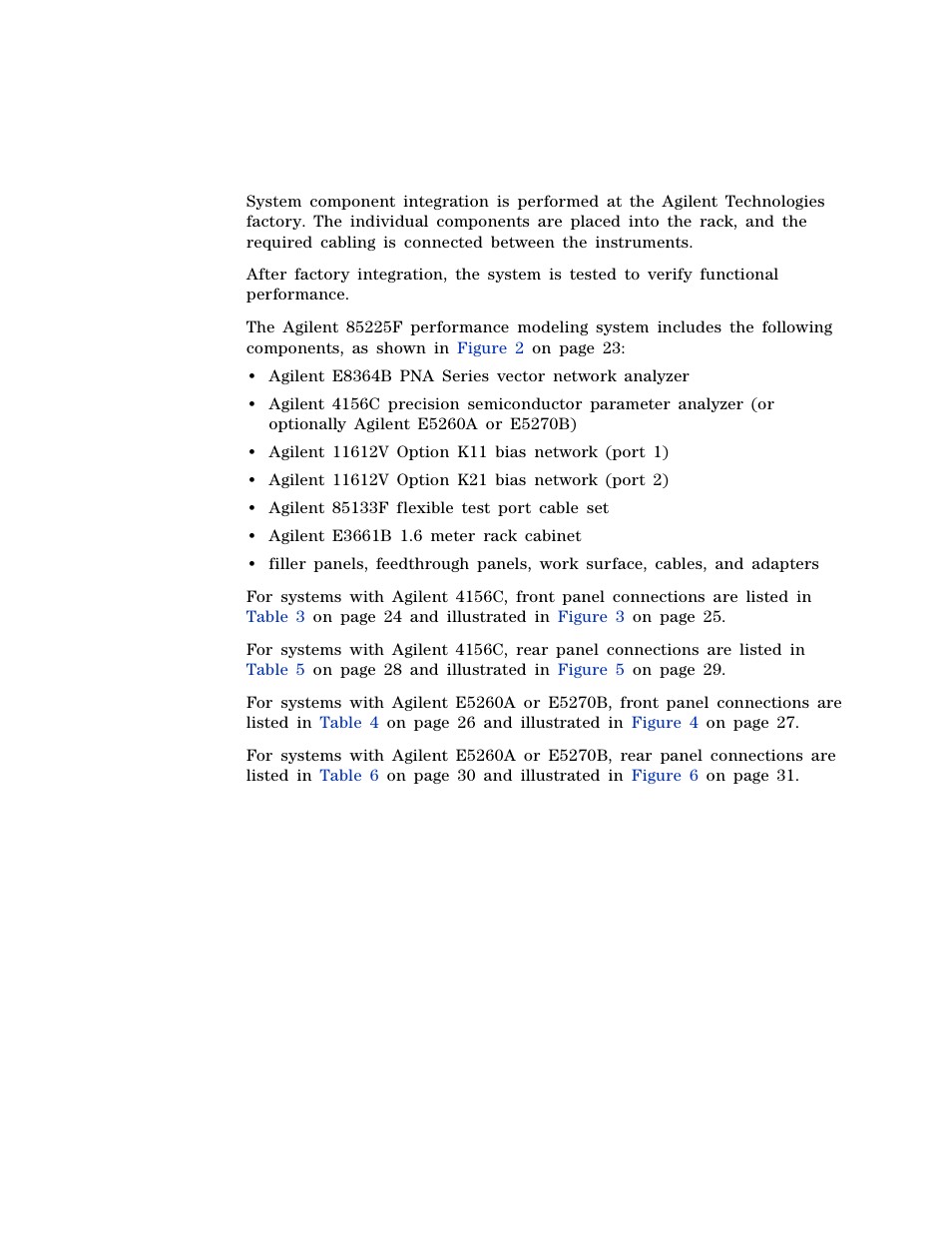 Component integration | Agilent Technologies 85225F User Manual | Page 22 / 148