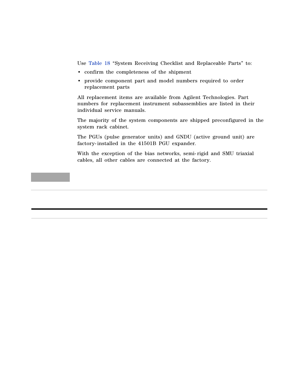 To verify the shipment | Agilent Technologies 85225F User Manual | Page 68 / 148