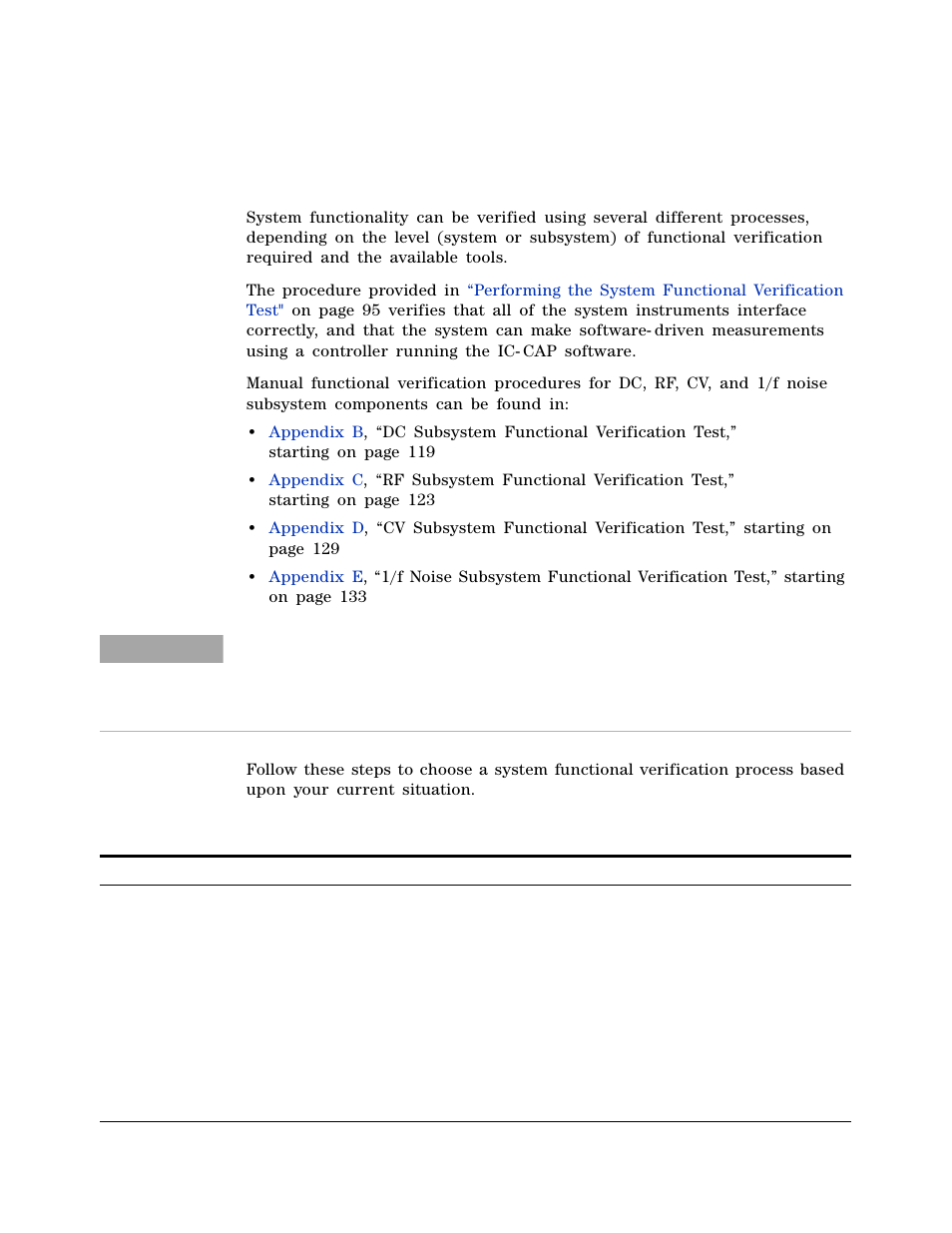 To choose a verification process | Agilent Technologies 85225F User Manual | Page 92 / 148
