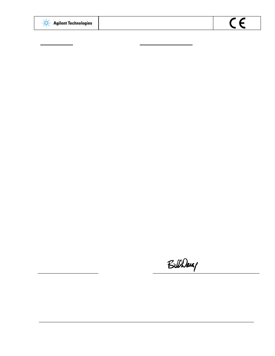 Declaration of conformity | Agilent Technologies 6012B  EN User Manual | Page 5 / 48