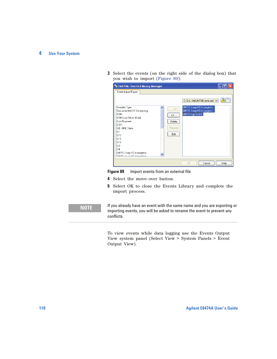 Agilent Technologies Wireless Network Optimization Platform E6474A User Manual | Page 110 / 194