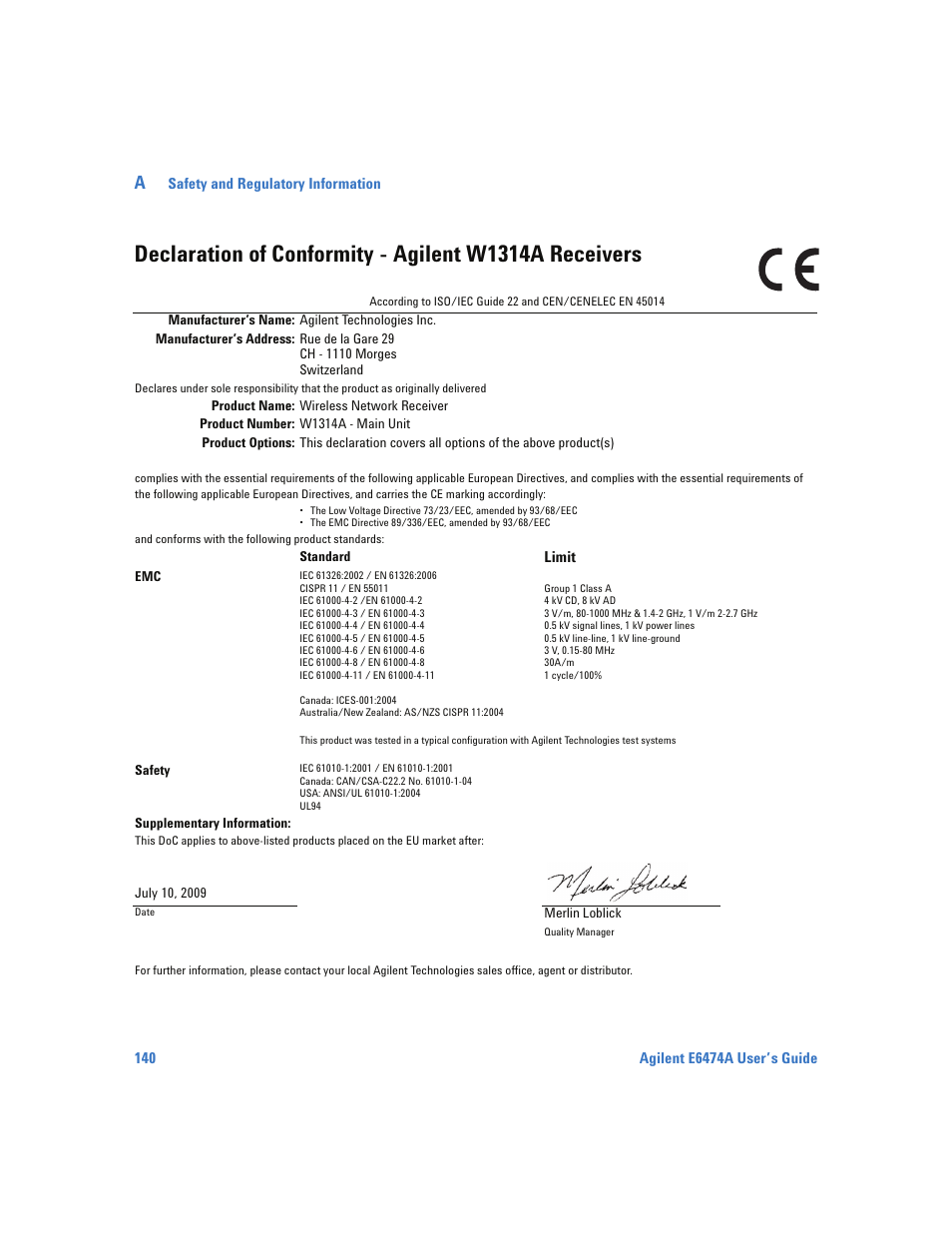 Agilent Technologies Wireless Network Optimization Platform E6474A User Manual | Page 140 / 194