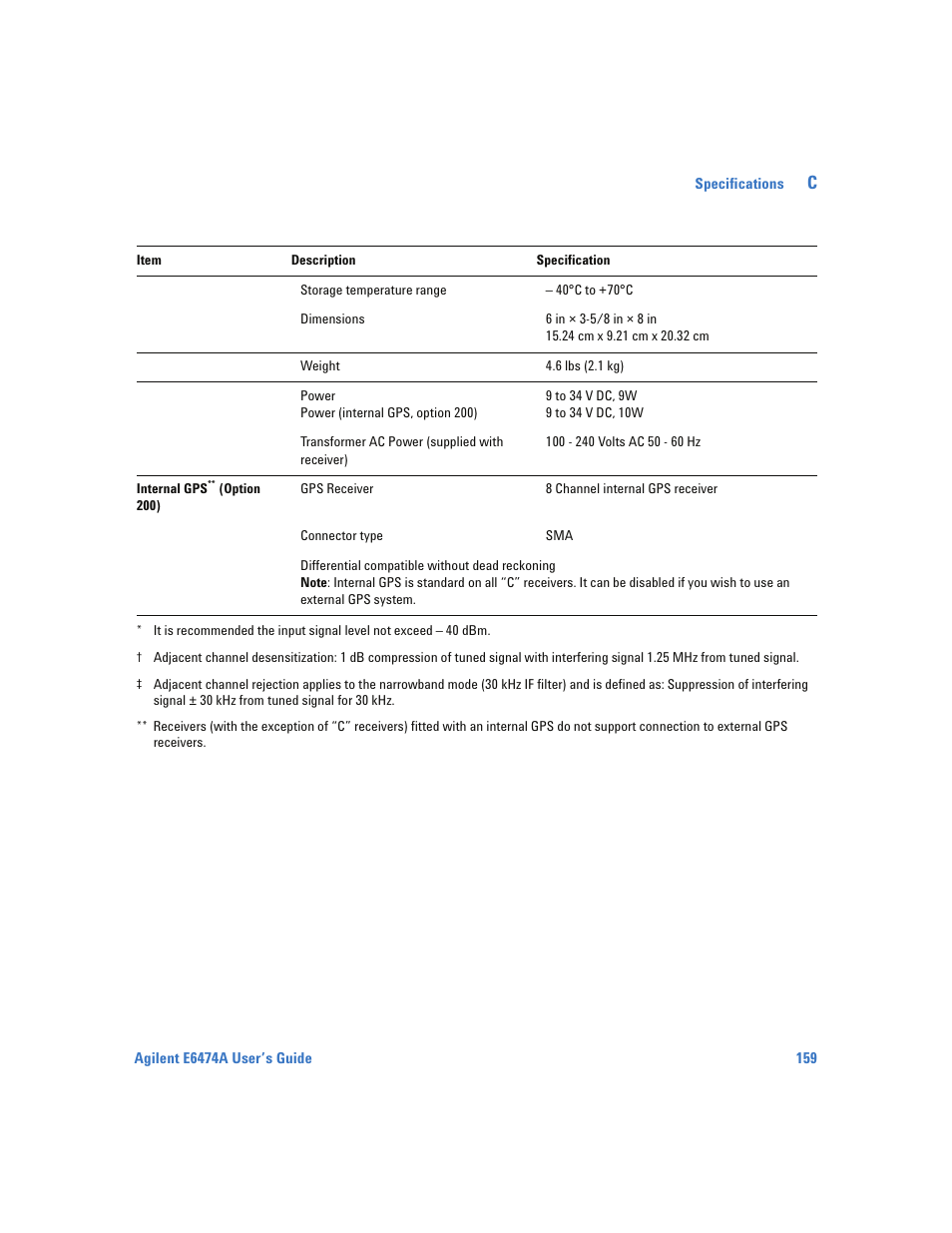 Agilent Technologies Wireless Network Optimization Platform E6474A User Manual | Page 159 / 194