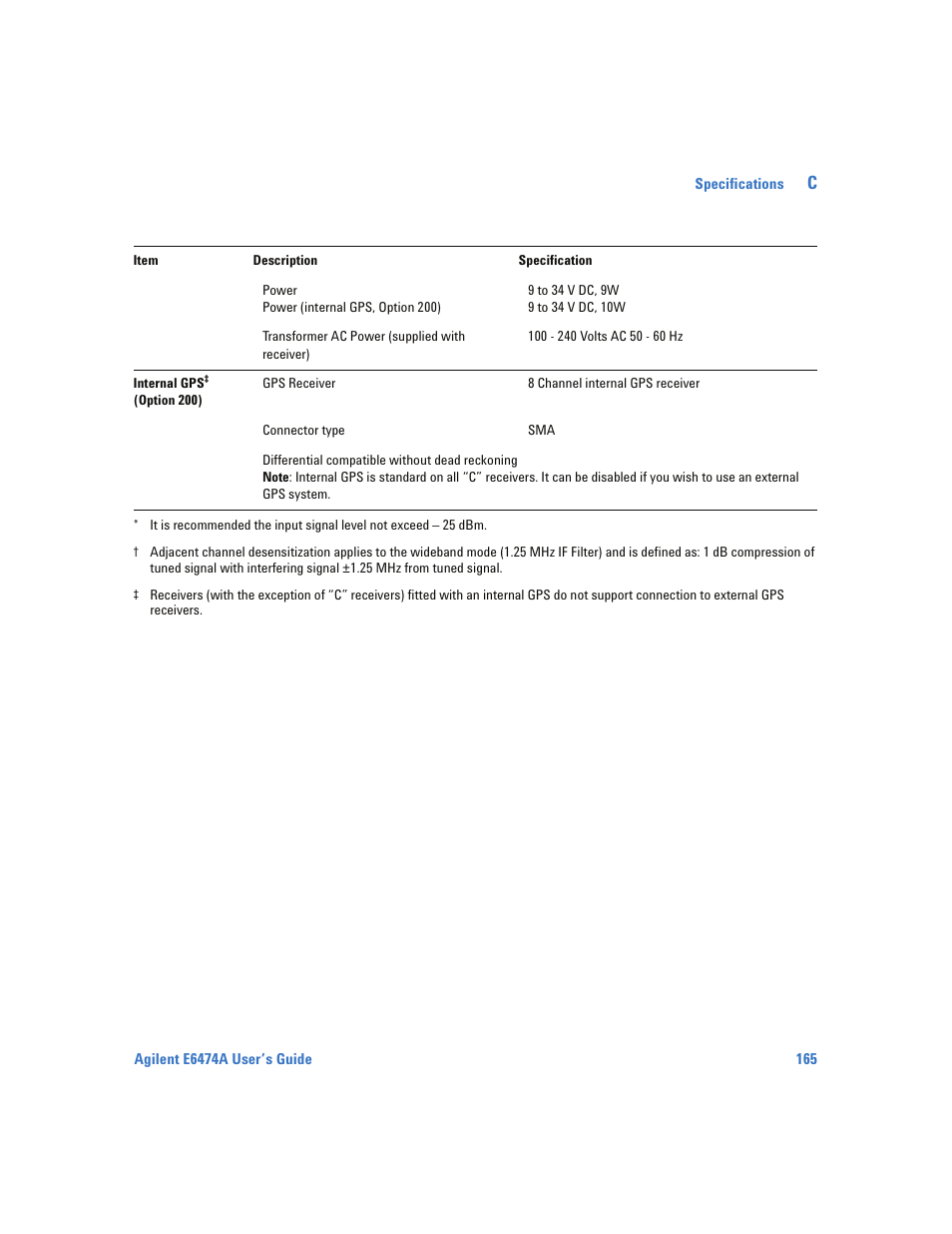 Agilent Technologies Wireless Network Optimization Platform E6474A User Manual | Page 165 / 194