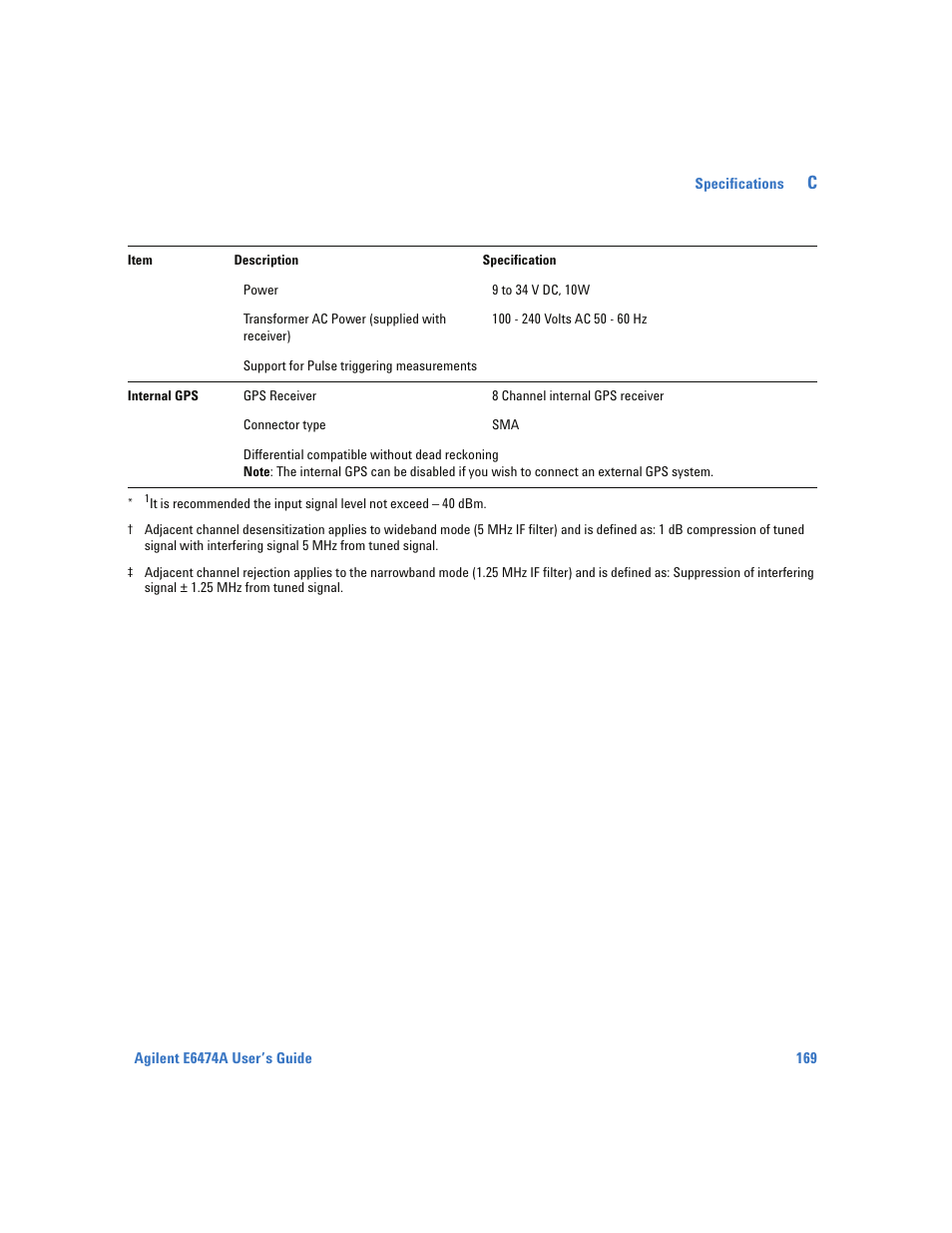 Agilent Technologies Wireless Network Optimization Platform E6474A User Manual | Page 169 / 194